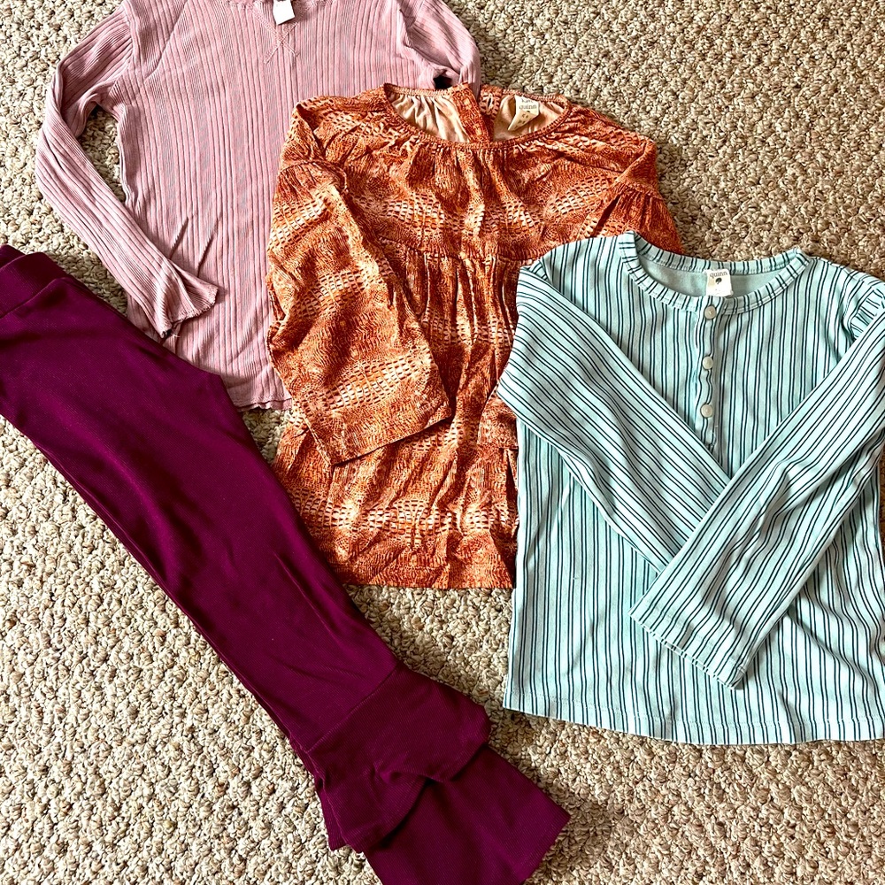 Kate Quinn organic girls clothing lot size 7